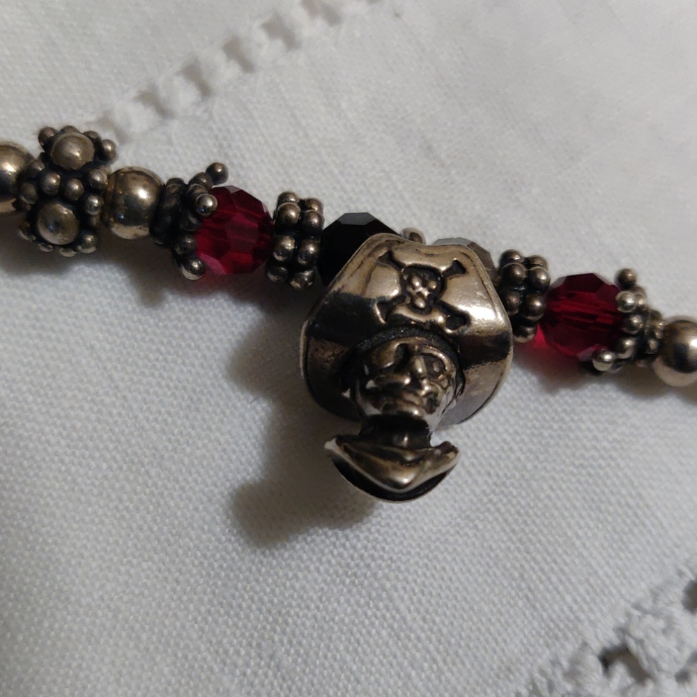 Sterling925 Tampa Bay BUCS bracelet (#21)